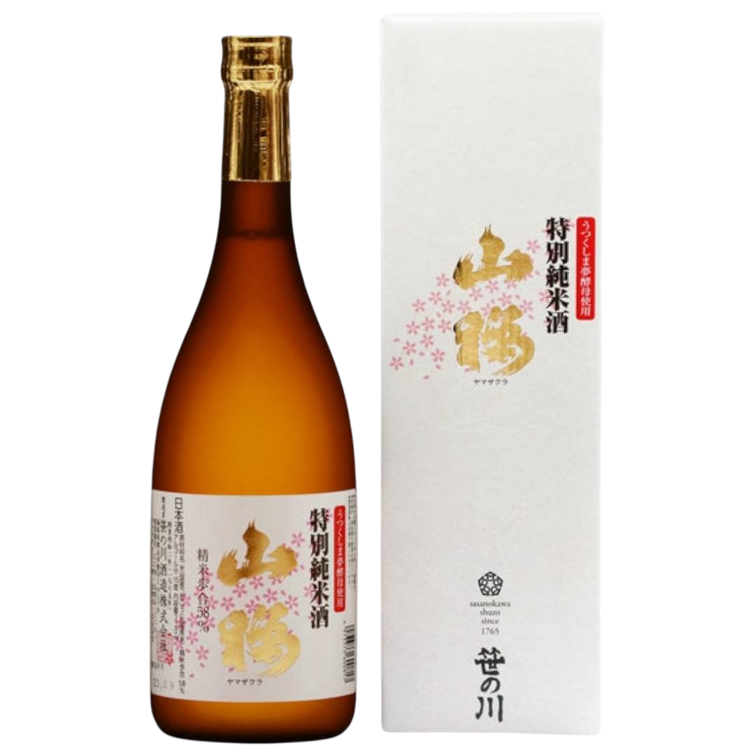 《笹之川》特別純米酒 山櫻