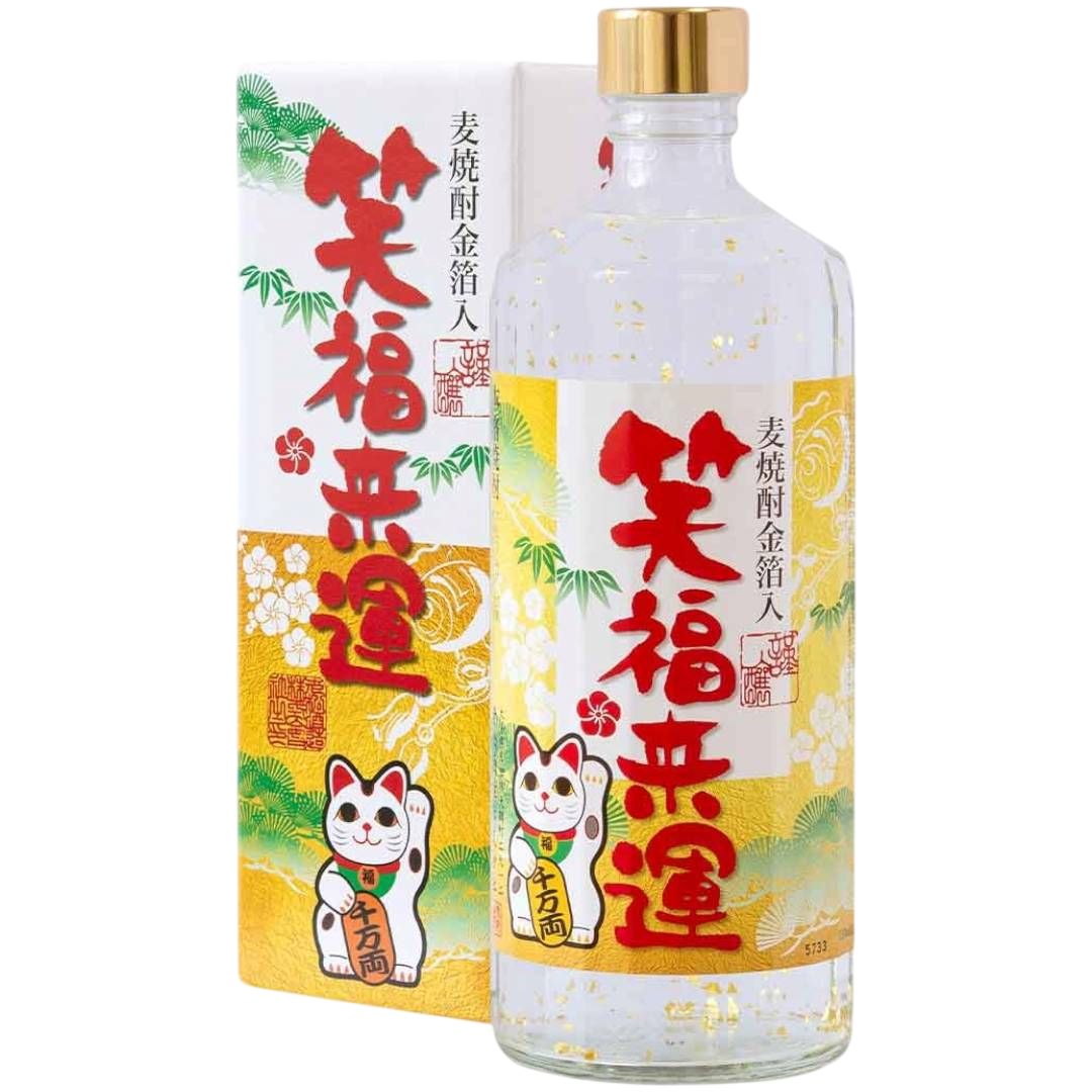 《老松》笑福來運金箔燒酎