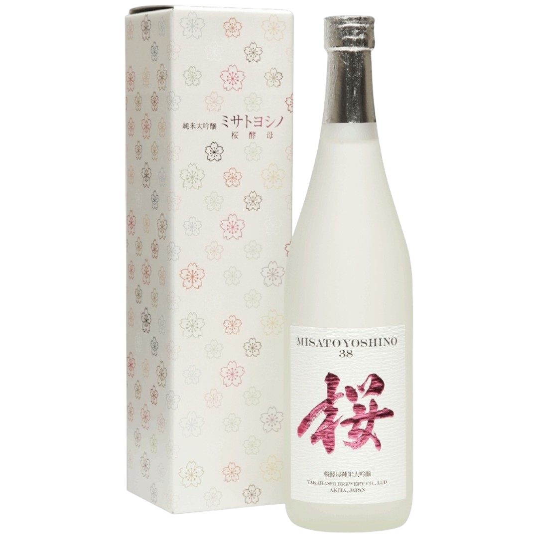 《高橋酒造店》純米大吟釀 櫻花酵母 Misatoyoshino