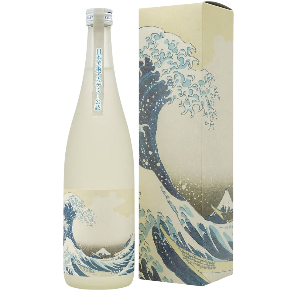 《麻原》純米大吟醸酒 葛飾北斎 神奈川沖浪裏 《麻原》純米大吟醸酒 葛飾北斎 神奈川沖浪裏