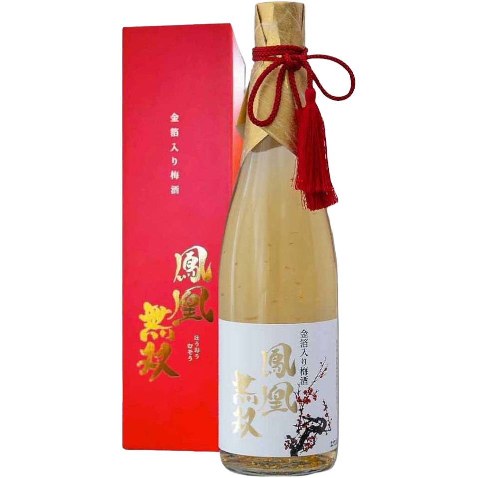 《麻原》鳳凰無双金箔梅酒(上質和紙版) 《麻原》鳳凰無双金箔梅酒(上質和紙版)