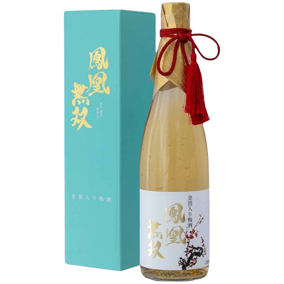 《麻原》鳳凰無双金箔梅酒(彩盒版) 《麻原》鳳凰無双金箔梅酒(彩盒版)